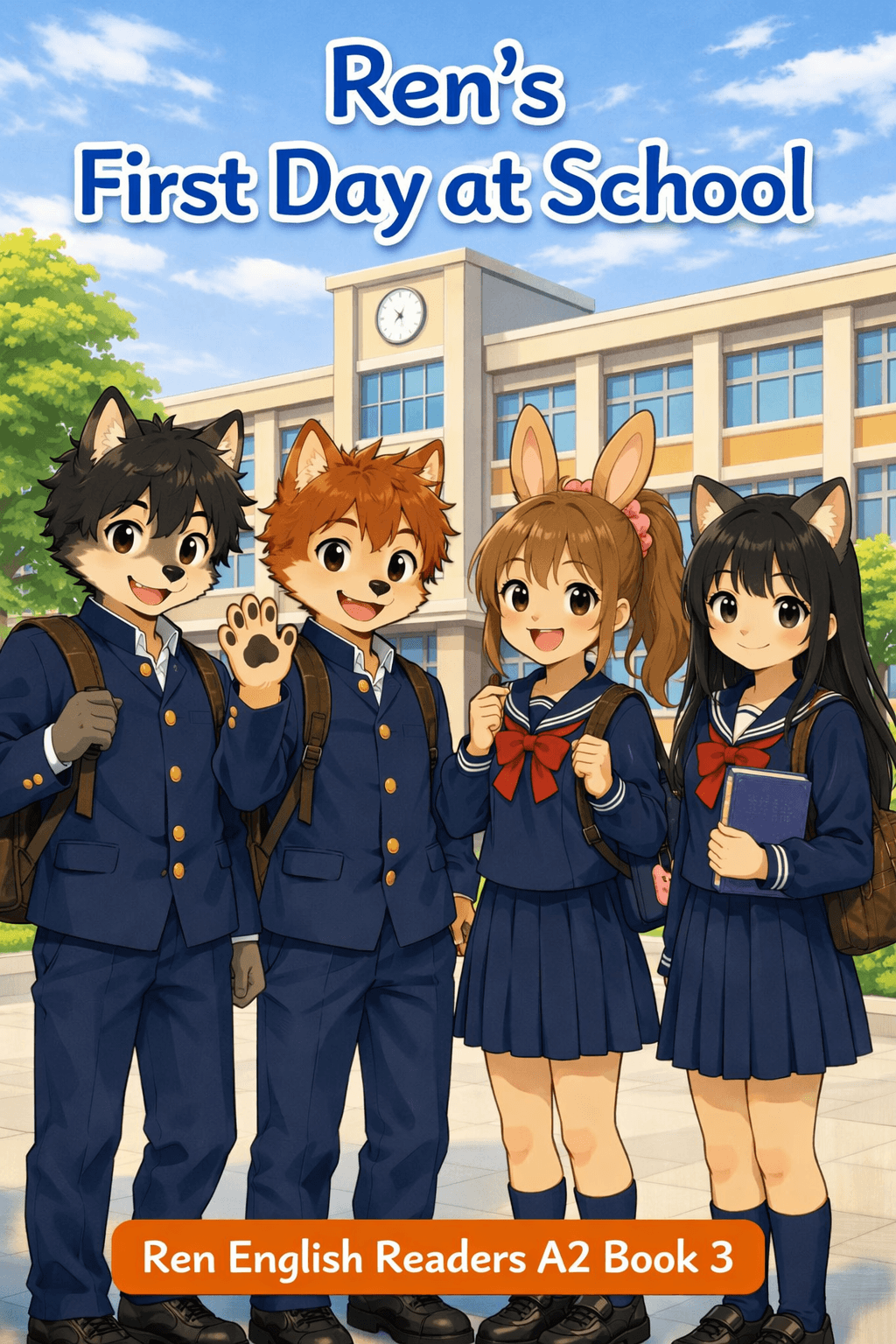 Cover of Ren's First Day at School